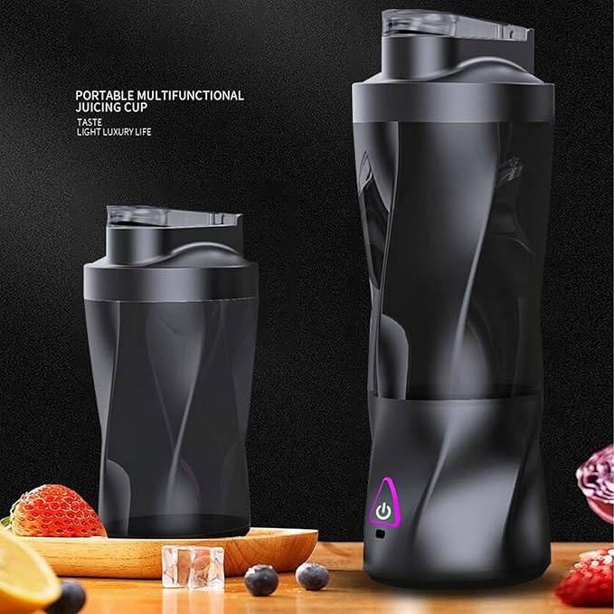 Yoidesu Portable Blender USB Rechargeable 6000mAh 12V 350W 20000RPM High Speed Blender with 700mL Detachable Cup for Smoothies Shakes Protein Drinks
