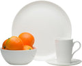 Red Vanilla Pure Vanilla 16-Piece Bone China Coupe Dinner Set