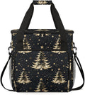 Gothic Tree Christmas Coffee Maker Carrying Bag Portable Travel Storage Tote Bag Compatible with K-Mini or K-Mini Plus Single Serve Coffee Brewer Carrying Case with Multiple Pockets &amp Shoulder S