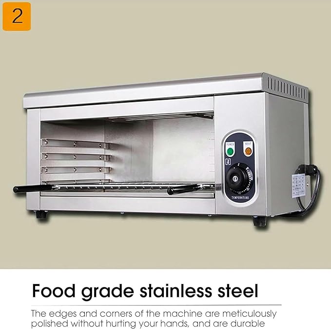 2000 W Commercial Convection Oven Electric Convection Toaster Single -Layer Professional Electric Oven 50~300 °
