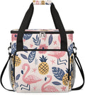 Floral Pineapple Flamingo Coffee Maker Travel Bag for K-Mini or K-Mini Plus Single Serve Coffee Brewer Portable Storage Tote Case for Tarvel