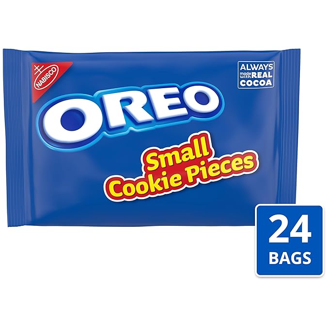 OREO Chocolate Sandwich Cookies Small Cookie Pieces 24 - 1 lb Bags