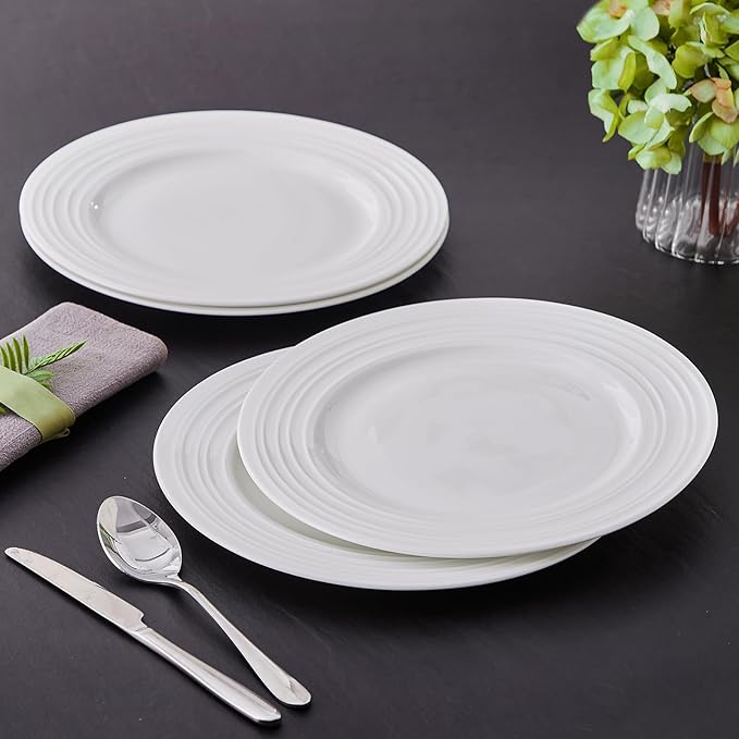 16 Piece Dinnerware Set White