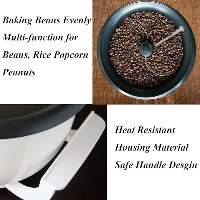 ele ELEOPTION Coffee Roaster | Coffee Roasters for Home Use | 750G Capacity Electric Coffee Roasting Machine for Coffee Bean