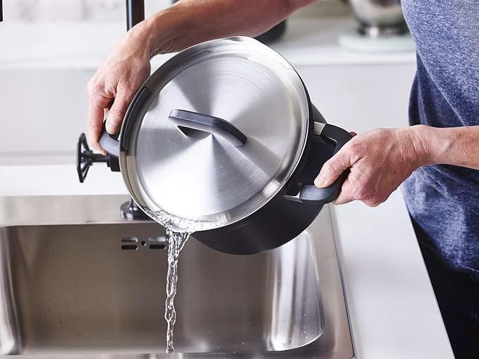 BK Flow Cool Black stainless steel pan set 4-piece (1011764)