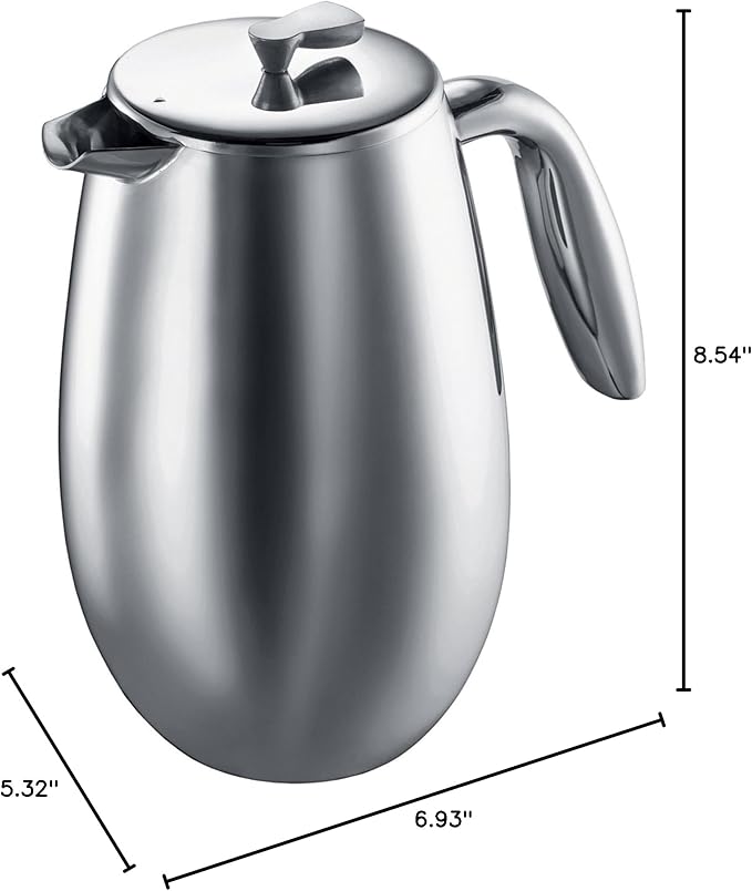 Bodum 8-Cup Double Wall Columbia Coffee Maker 34-Ounce