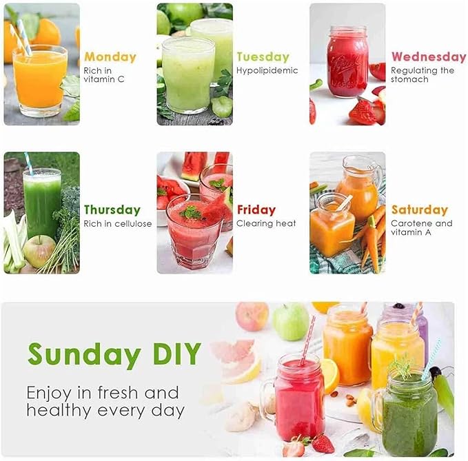 1L 4-in-1 Electric Juicer Extractor 1000W High-Power Multifunction Fruit Vegetable &amp Meat Juice Blender (220V)