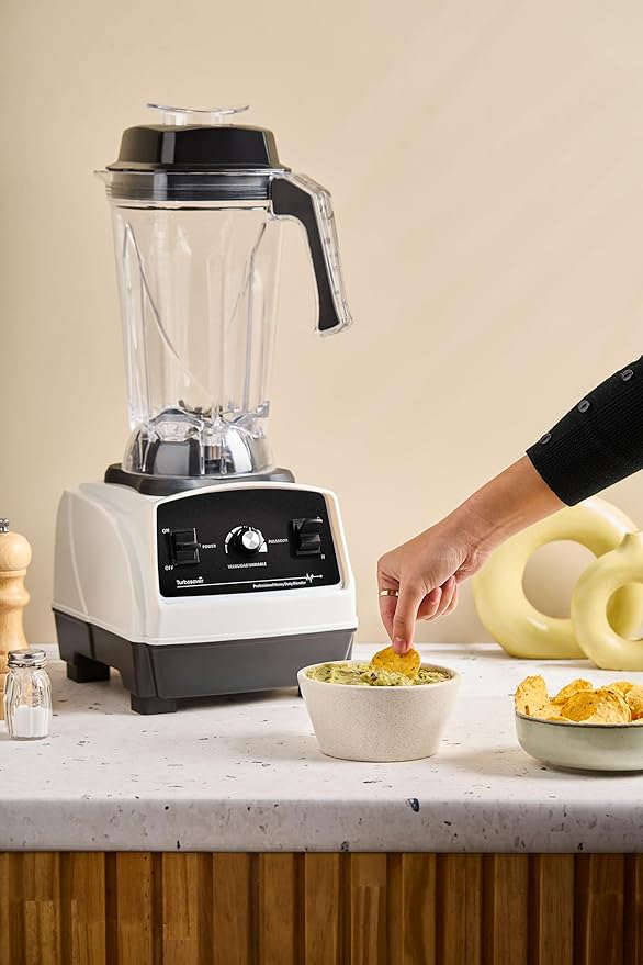 Turbosaver TB79 Professional Blender 1800W – 3.5HP 35000 RPM Commercial Grade Ice Crushing 85 oz Tritan Jar
