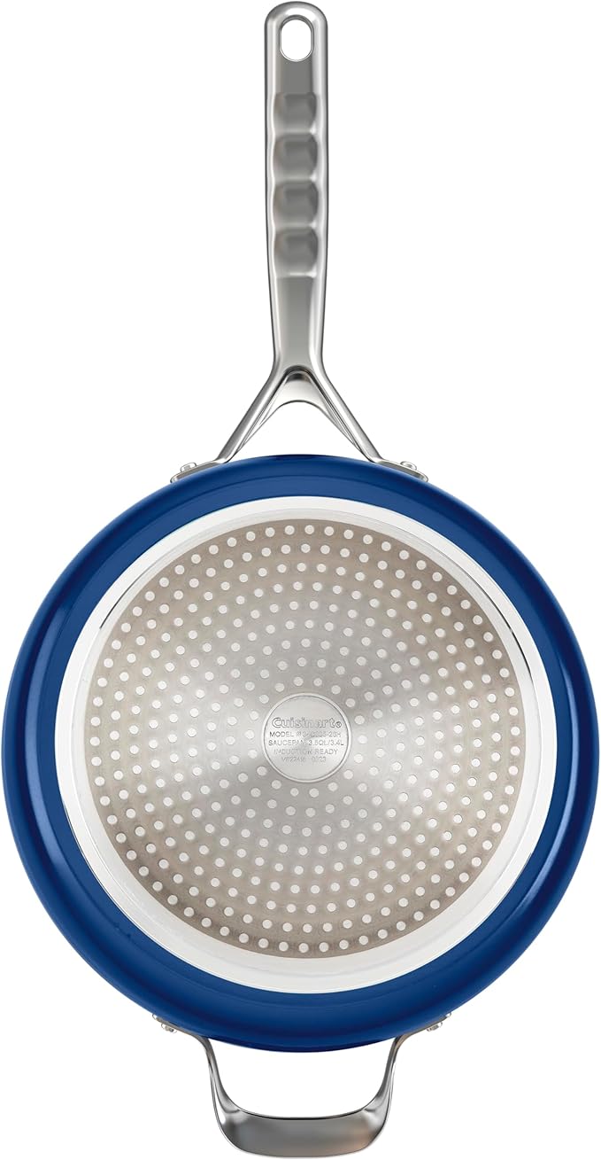 Cuisinart Culinary Collection 12-Piece Pots and Pans Set PURELYCERAMIC Nonstick Sapphire