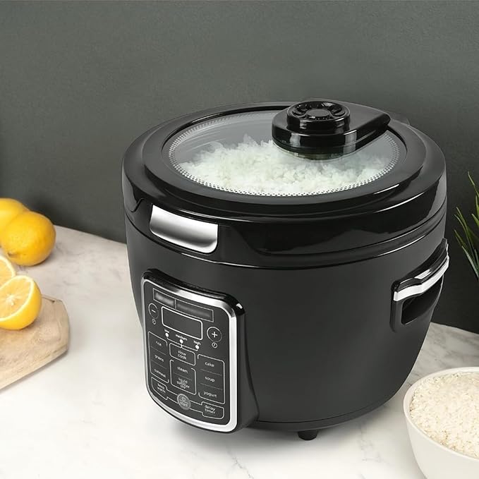 GRFIT Multifunctional Rice Cookers Grain Oatmeal Slow Cooker Saute Steam Timer 10 Cup Uncooked/20 Cup Cooked (Color : B) jinyi2016SHOP-1998
