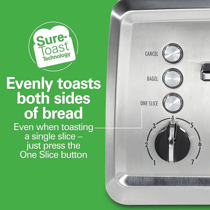 Hamilton Beach 4 Slice Toaster and 700W 12-Function Blender Bundle