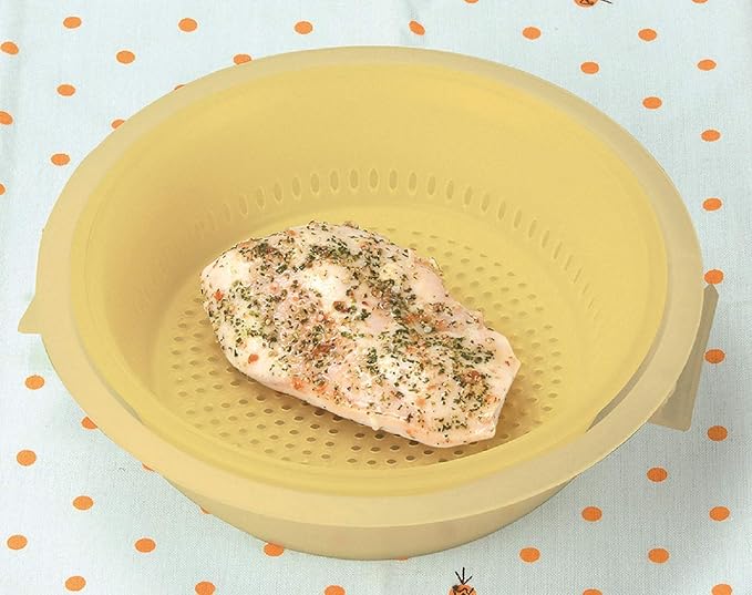 パール金属(PEARL METAL) CC-1145 Microwave Cooker milky yellow