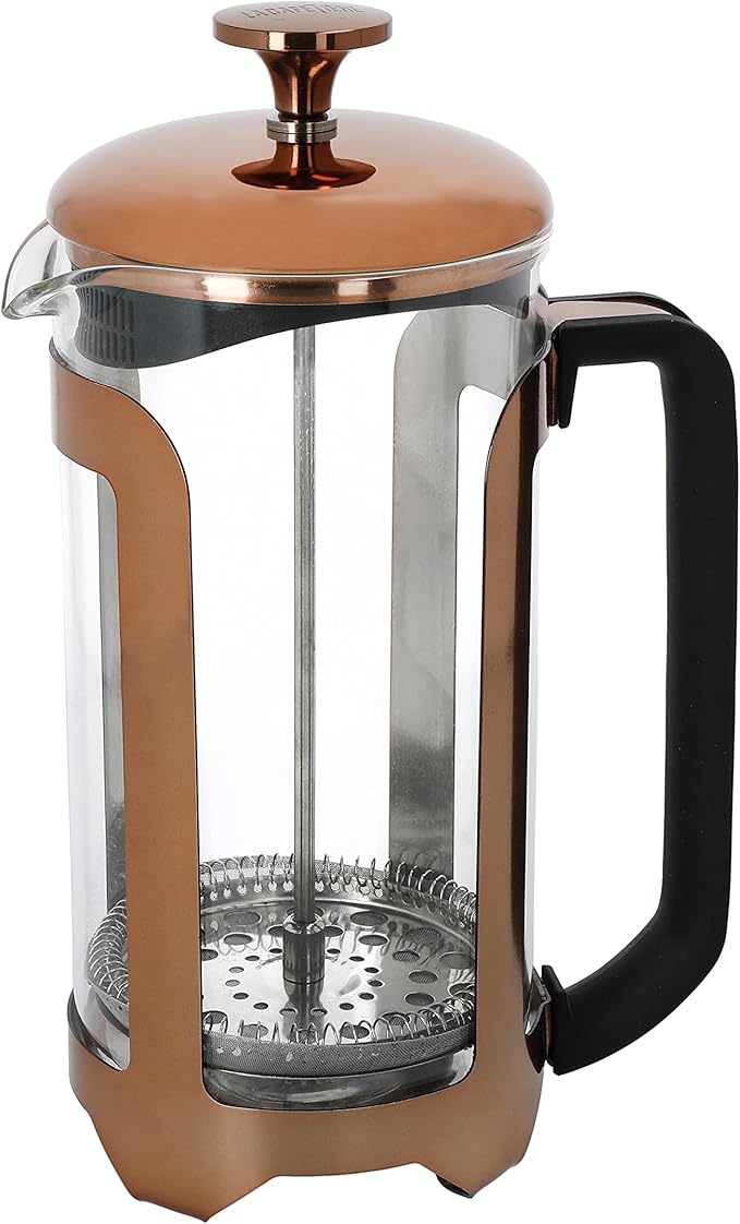 La Cafetière Roma Stainless Steel French Press Coffee Maker