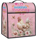 Kitchen Aid Mixer Cover Rooster Flower Floral Butterfly Stand Mixer Cover Compatible with 6-8 Quarts Stand Mixers Dust Covers with Zipper Pocket Foldable Washable Kitchen Aid Organizer Bag