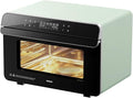 ROABM Toaster Oven Air Fryer Combo R-BOX Green 23QT Countertop Convection Steam Oven Rapid Steam Bake Air Fry Broil Dehydrate Defrost Ferment Steam Self-Clean Touchscreen Control