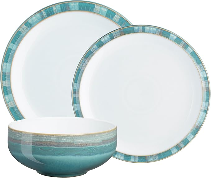 Denby Azure Coast 12-Piece Dinnerware Set