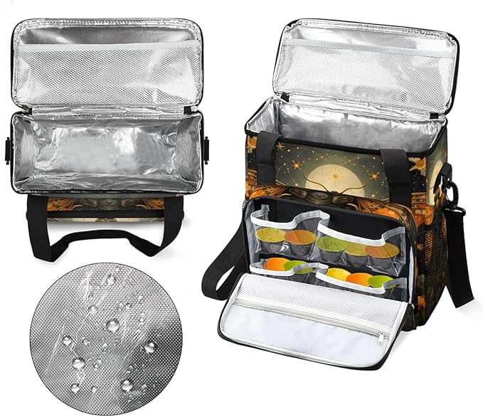 Gothic Butterfly Coffee Maker Carrying Bag Retro Butterfly Travel Storage Bag Compatible with K-Mini or K-Mini Plus Single Serve Coffee Brewer Carrying Case with Multiple Pockets &amp Shoulder Stra