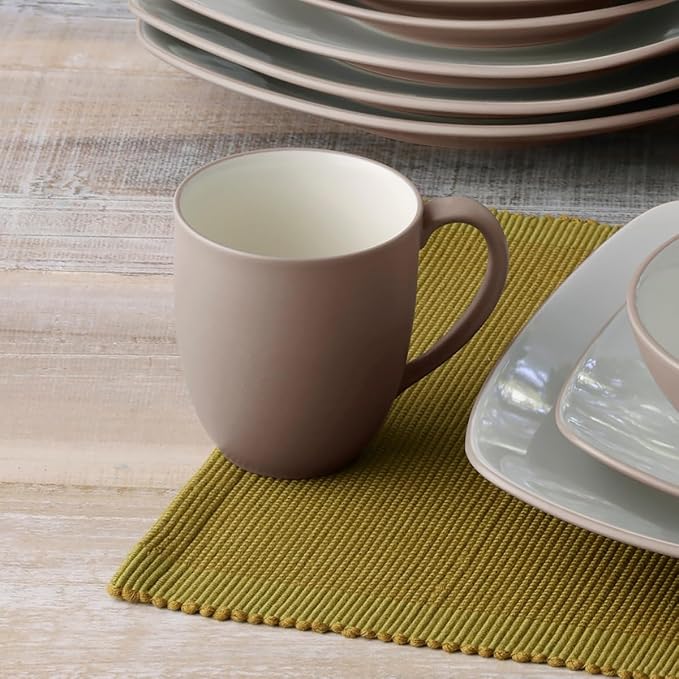 Noritake Colorwave Clay 4-Piece Square Place Setting Service for 1