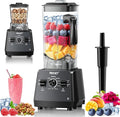 2400W High Speed Countertop Blender 101oz Large Capacity BPA-Free 25000 RPM Blenders for Smoothies Ice Crushing Soups Nut Butters &amp Baby Food (Gray 3L)