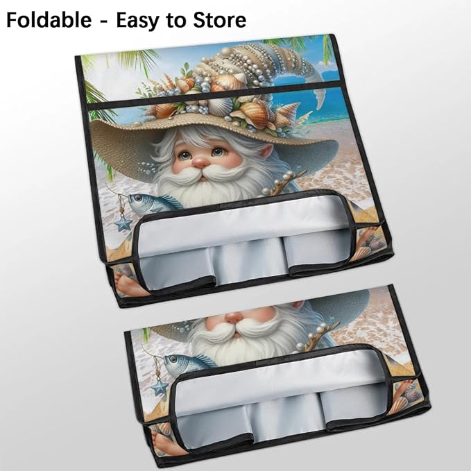 cfpolar Kitchen Aid Mixer Cover Compatible with 6-8 Quarts Gnome Palm Trees Stand Mixer Cover Kitchen Aid Mixers Accessories Appliance Organizer Bag Dust Covers with Zipper Pocket