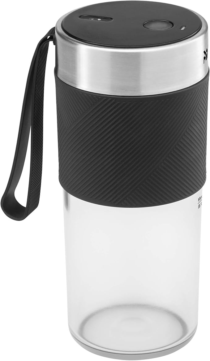 WMF Cromargan 300 ml Portable USB Rechargeable Mini Mixer Smoothie Maker