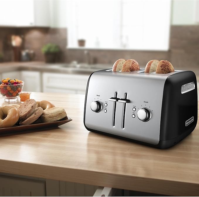KitchenAid 5 Cup Food Chopper + 4-Slice Toaster Bundle