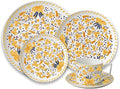 bone china dinnerware set tableware set round plates 24-piece dish set for 6 dinner plate set cups and plates sets for kitchen kitchen dishes set for housewarmingpartydinner