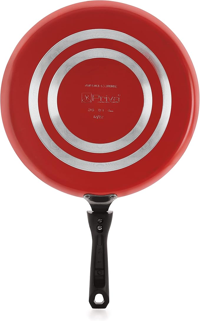 Priya Heavy Non-Stick Aluminium Dosa Tawa Diameter-29 Cm Thickness 4.0Mm (Large Black)