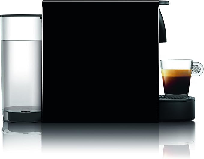 Nespresso Essenza Mini Espresso Machine by Breville with Milk Frother20.3 fl oz Piano Black
