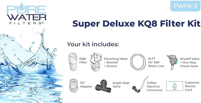 Keurig K2550 Plumbed Single Serve Commercial Coffee Maker and Tea Brewer with Direct Water Line Plumb and Filter Kit