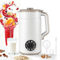 10 in 1 Nut Milk Maker Machine Almond Milk Maker 40oz Self Clean/12H Delay/Keep Warm/Boil One Touch Soy Milk Maker Homemade Oat Nutri Plant Based and Non Dairy Beverages