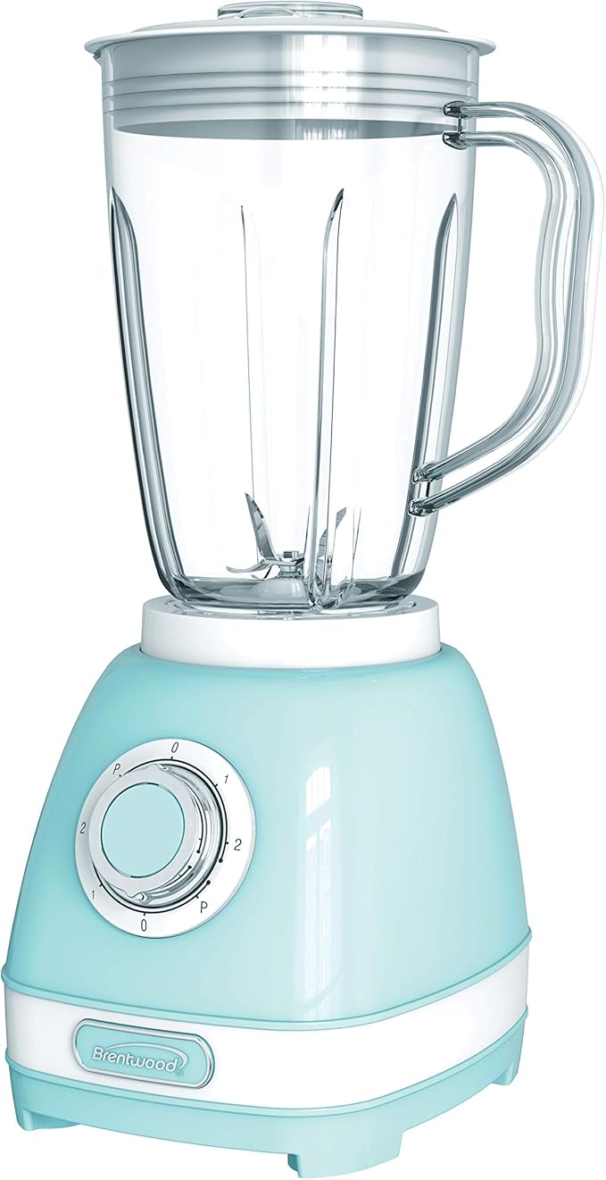 Brentwood Appliances JB-330BL 2-Speed Retro Blender with 50-Ounce Plastic Jar Blue Normal