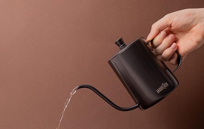 La Cafetière Gooseneck Coffee Pour Over Pot 600 ml Gift BoxedBlack