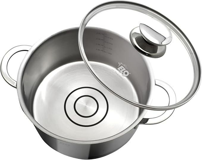 ELO 72596 Galant 5-Piece Saucepan Set Stainless Steel Silver