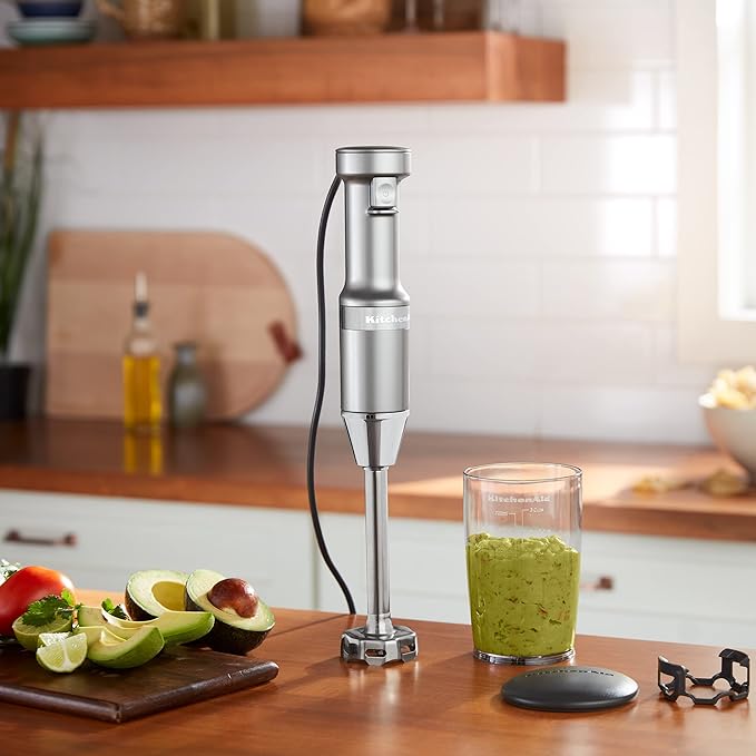KitchenAid Variable Speed Corded Hand Blender KHBV53 Contour Silver