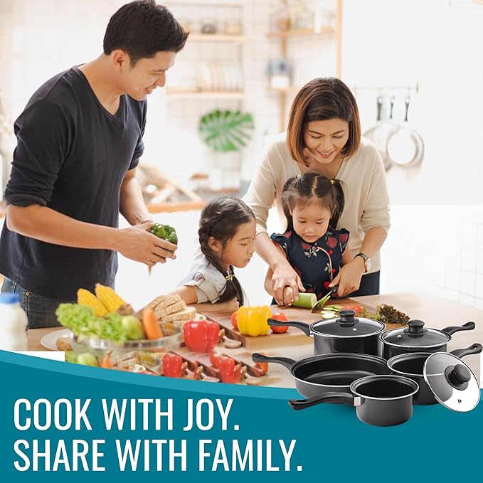 Value Plus cookware Set aluminium Multi-Colour