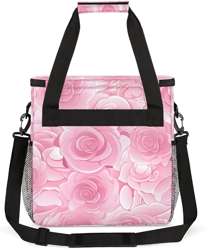 Rose Coffee Maker Carrying Bag for Keurig K-Mini or K-Mini Plus Storage Portable Coffee Maker Travel Bag