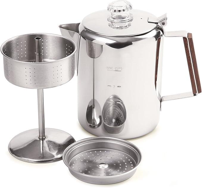 Norpro Stainless Steel 9-Cup Percolator