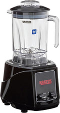 Kratos Commercial 2 HP Blender with Toggle Controls Pulse Feature 48 Oz. Jar 120V 1500W 5-15P Plug Black Countertop Professional Blender (29B-002)