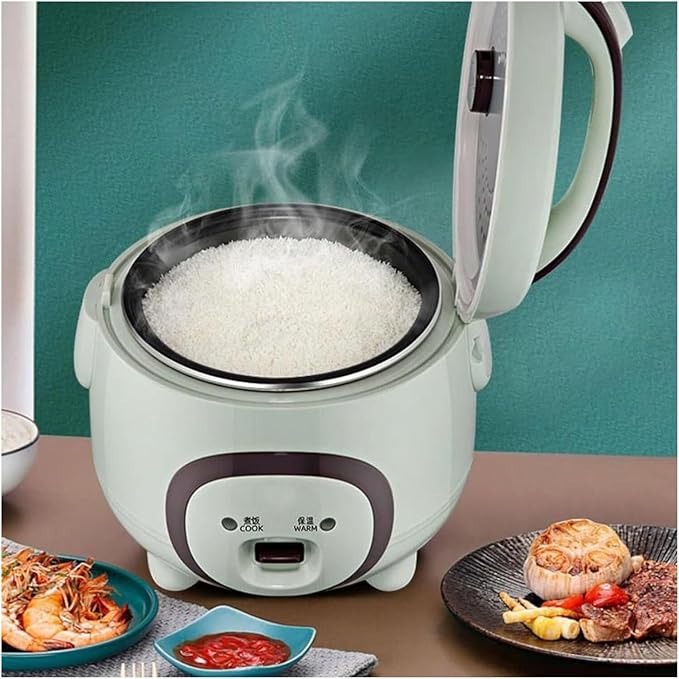 Mini Rice Cooker Commercial Rice Cooker Small Rice Cooker/Detachable Non-Stick Pan/Heat Preservation Function/Portable Soup Pot