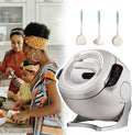 Automatic Kitchen Fried Rice Machine Drum Cooking Machine 360° Automatic Rotation Automatic Cooking Pot Fried Rice Machine For Stir FryingStewingCooking - With 3 Cooking Utensils
