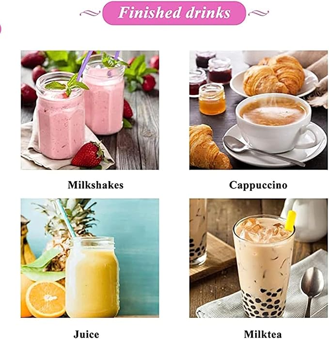 Milkshake MakerMilkshake Machine 2 Speed Adjustable Electric Milkshake Maker Stainless Steel Ice Cream Maker Blender for Home Business