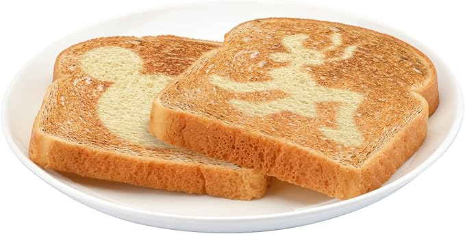Disney Mickey &amp Pluto 2-Slice Toaster by Select Brands - Fast Toaster with Wide Slots Toast Lift &amp Crumb Tray - Kitchen Essential for Sandwich Bread Breakfast &amp Bagels