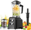 Blender for Smoothies 68oz Countertop Blenders for Kitchen with 20oz Grinder Cup 1800W Smoothie Blender Ice Crushing Frozen Fruit Protein Shake Maker with Timer Self Cleaning Black