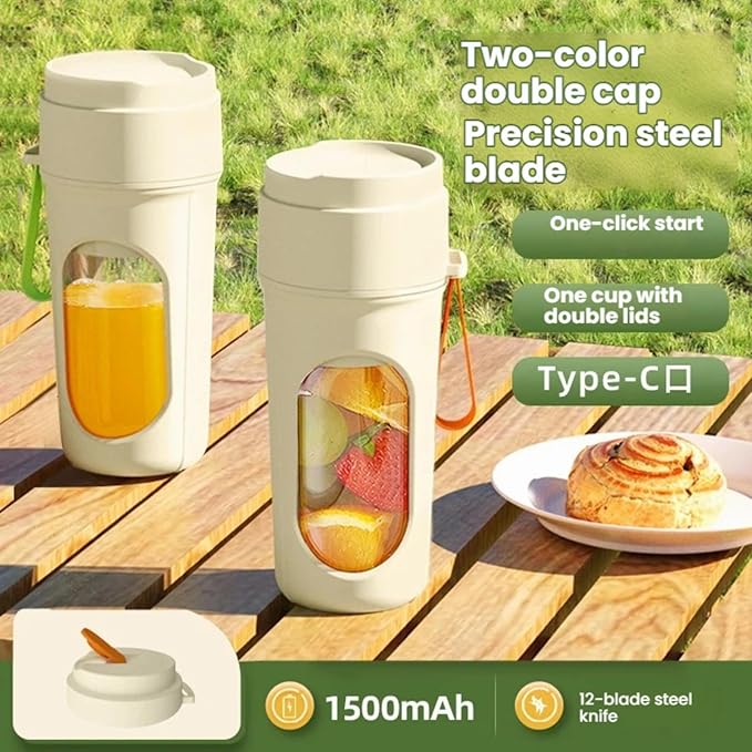 Portable charging small juicer cup household multifunctional juice mixer