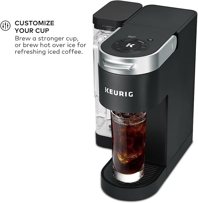 Keurig K-Supreme Single Serve K-Cup Pod Coffee Maker MultiStream Technology 4 Brew Sizes 66oz Dual-Position Removable Reservoir Black