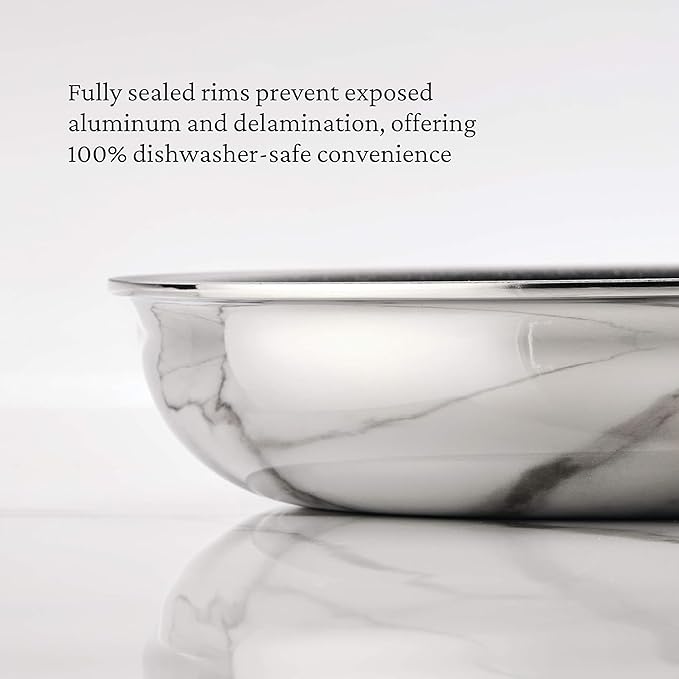 Hestan ProBond Luxe 5-Piece Professional Clad Stainless Steel Cookware Set