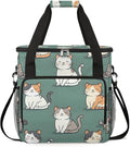 Cats Style Coffee Maker Carrying Bag for Keurig K-Mini or K-Mini Plus Storage Portable Coffee Maker Travel Bag