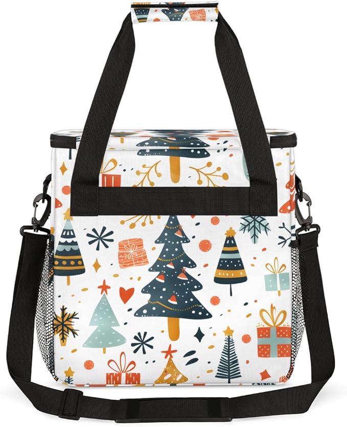 Magical Tree Coffee Maker Carrying Bag Christmas Gift Travel Storage Bag Compatible with K-Mini or K-Mini Plus Single Serve Coffee Brewer Carrying Case with Multiple Pockets &amp Shoulder Strap