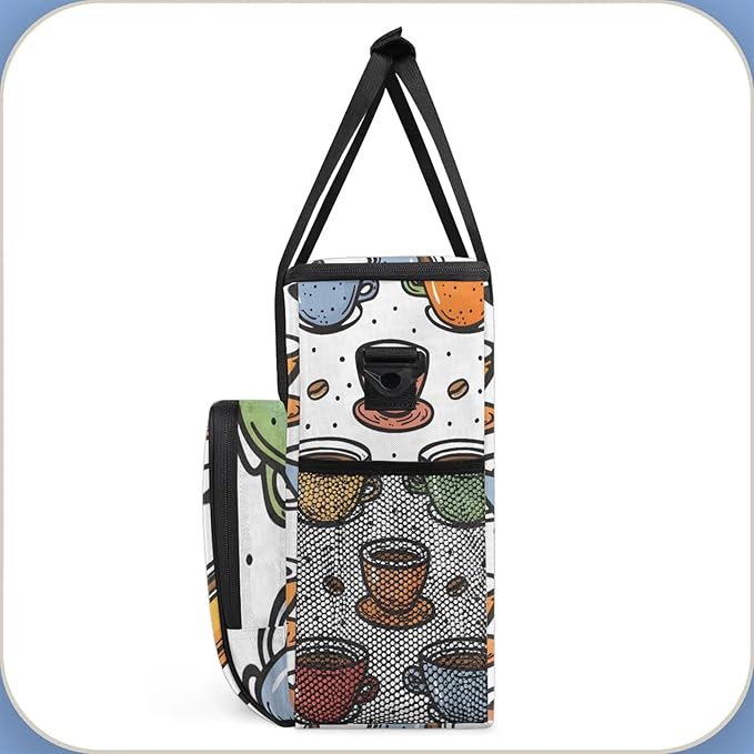 Travel Coffee Maker Carrying Bag Compatible with Keurig K-Mini or K-Mini Plus Single Serve Coffee Maker Portable Storage Bag with Shoulder Strap(Bag Only)